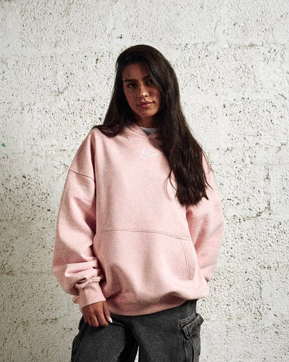 "Tiscar Mawlah" Pink Hoodie