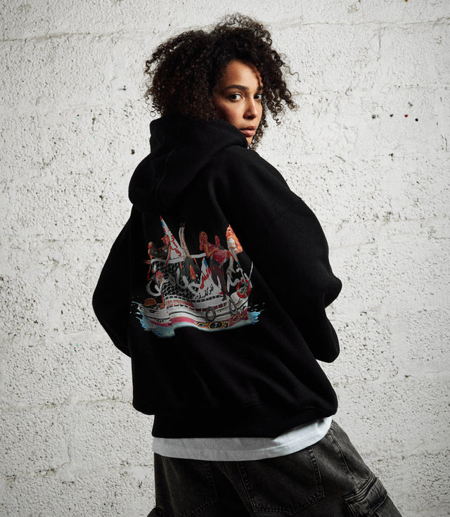 "Shed Ya Marakby" Black Hoodie