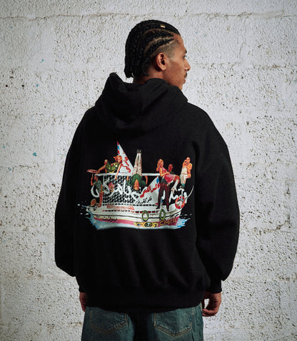 "Shed Ya Marakby" Black Hoodie