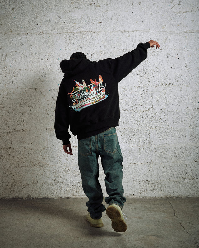 "Shed Ya Marakby" Black Hoodie