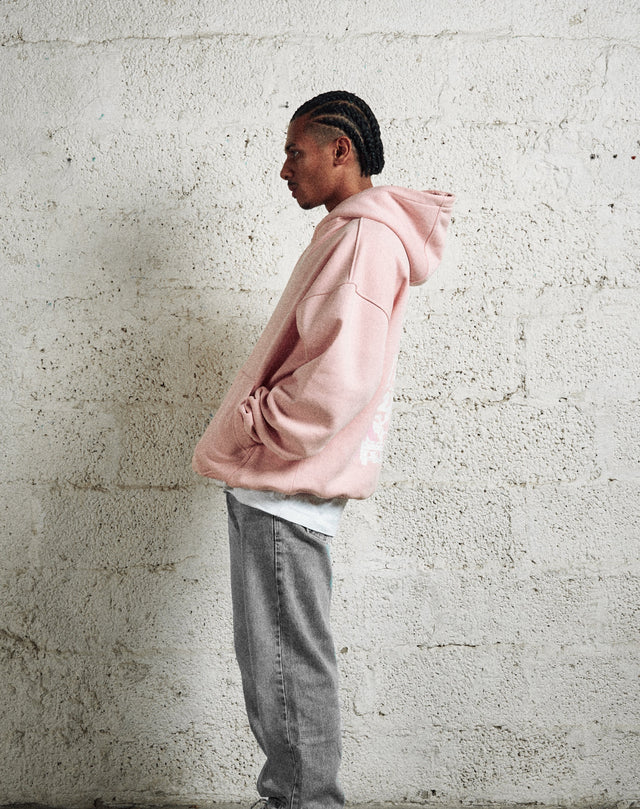 "Tiscar Mawlah" Pink Hoodie